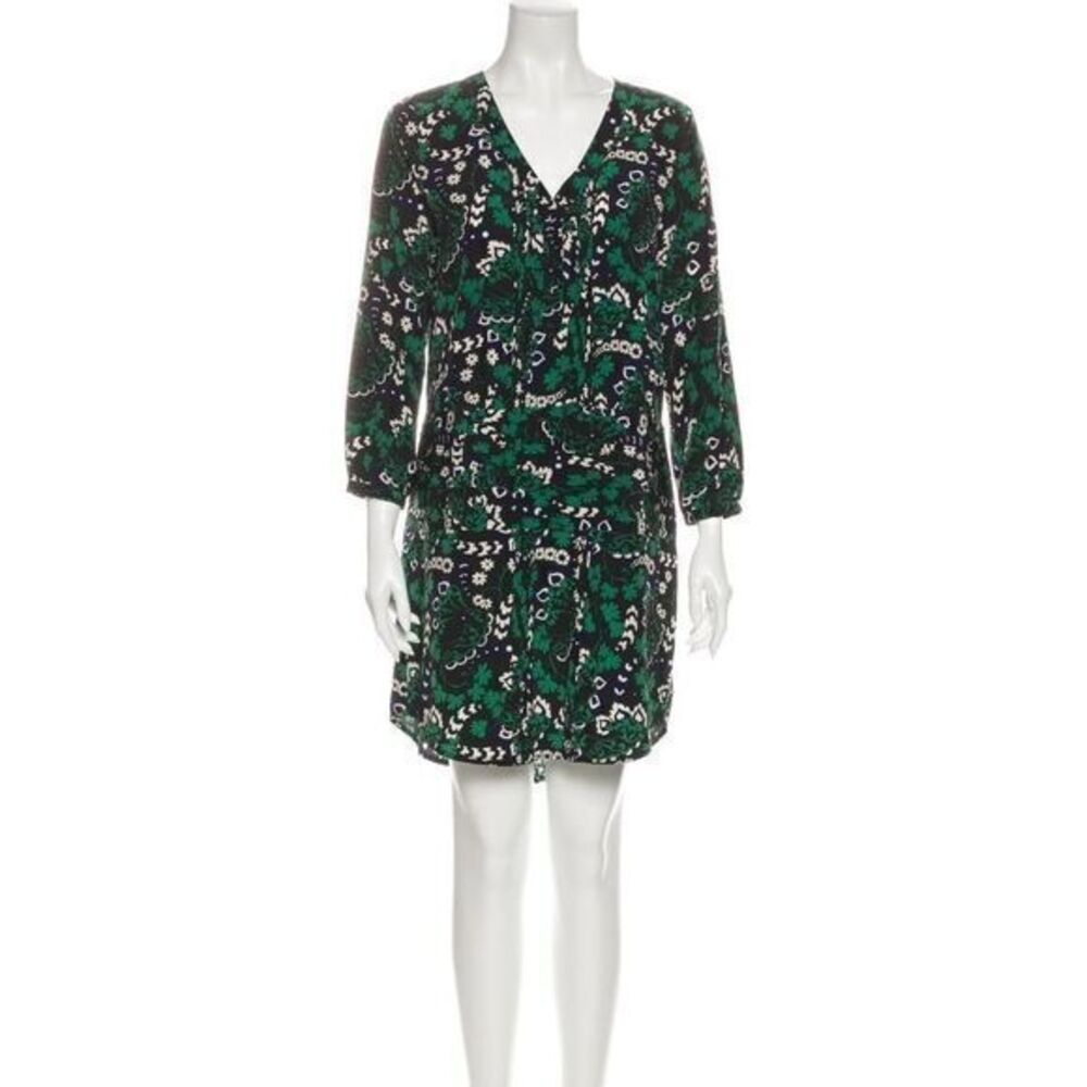 VERONICA BEARD Floral Silk Mini Dress Small US 4
